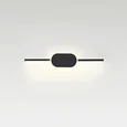 5606/9WL LEDIO LN23 023 черный Настенный светильник LED 9W 3000К 628Лм 220V ELADO