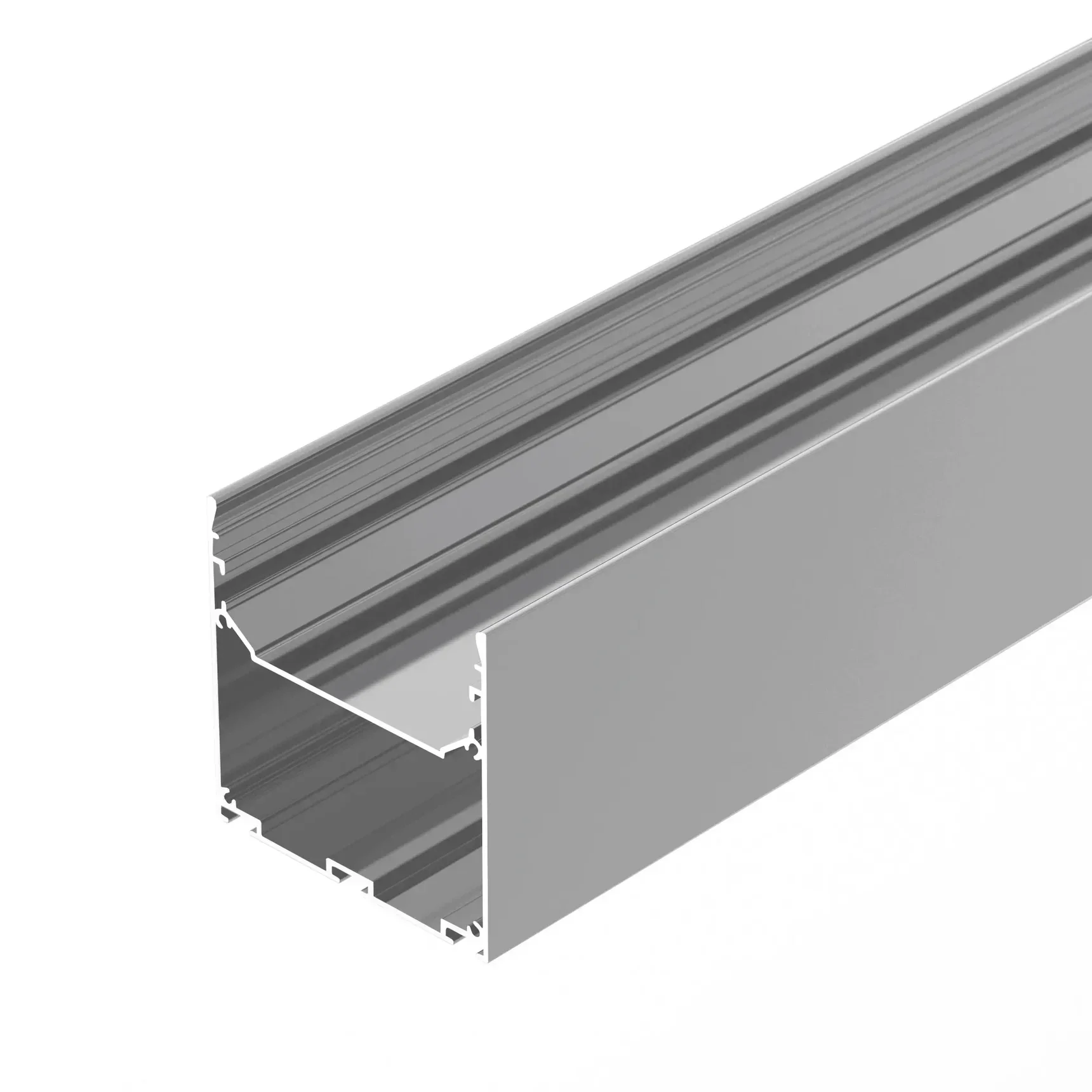 Профиль LINE-M-7575-2500 ANOD (Arlight, Алюминий) 056348