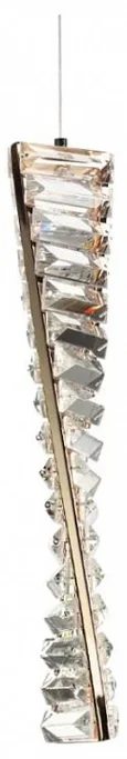 5674/10L LEDIO LN23 золотой подвесной светильник LED 10W 550Лм 3000К 220V ROSELLE