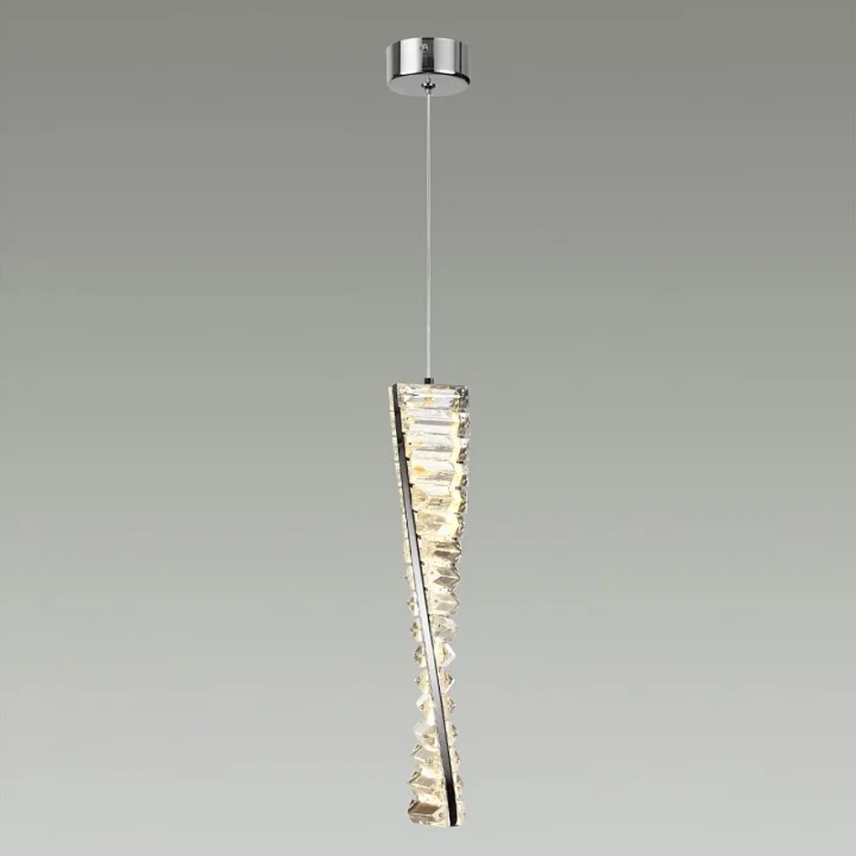 5675/10L LEDIO LN23 хром подвесной светильник LED 10W 550Лм 3000К 220V ROSELLE