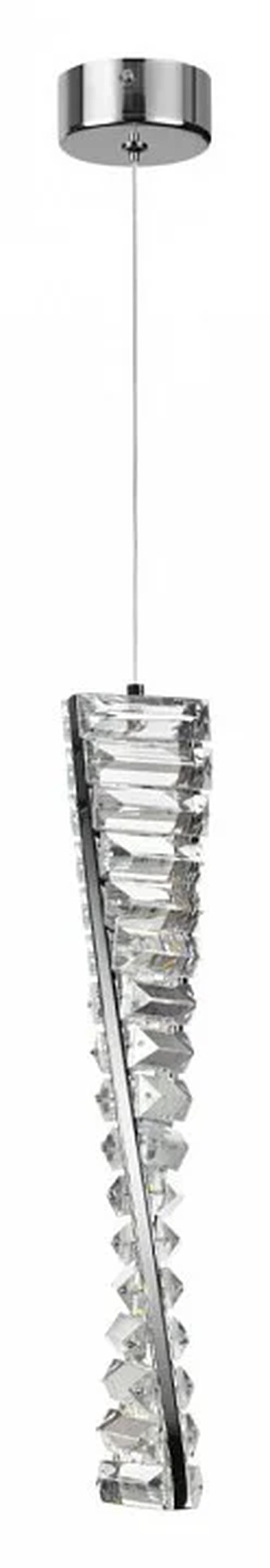 5675/10L LEDIO LN23 хром подвесной светильник LED 10W 550Лм 3000К 220V ROSELLE