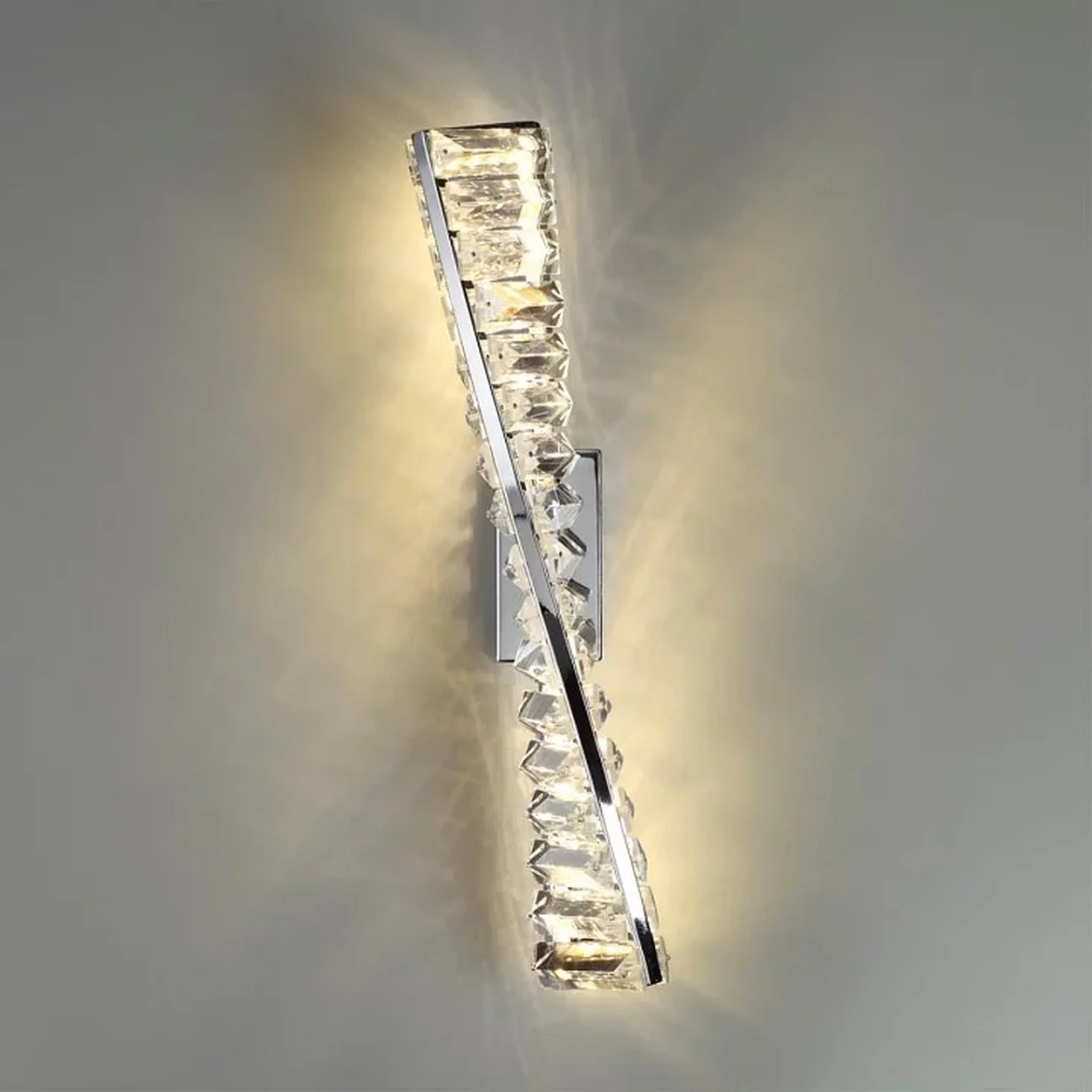 5675/10WL LEDIO LN23 хром Бра LED 10W 550Лм 3000К 220V ROSELLE