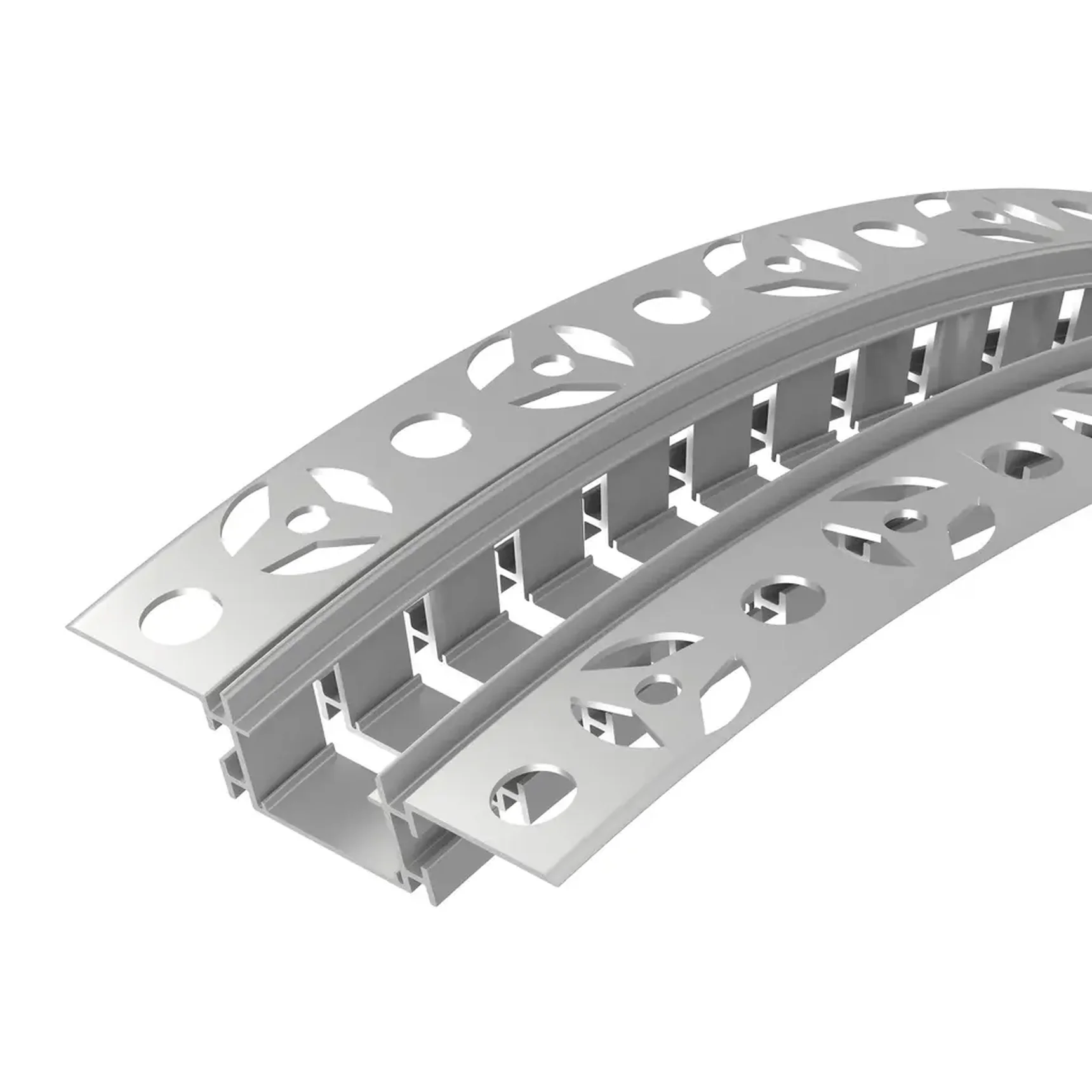 Профиль FANTOM-BENT-W23-TOP-2000 ANOD (Arlight, Алюминий), 040347