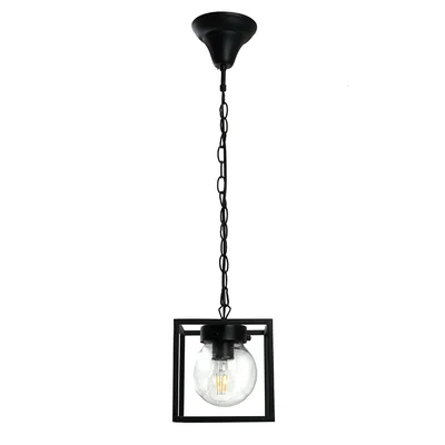 Светильник садово-парковый Feron PL705 на цепочке 60W E27 230V, черный