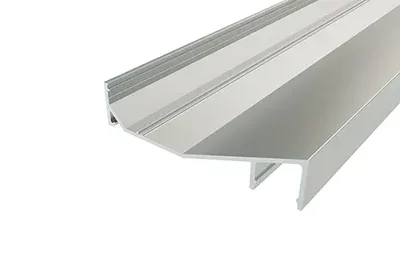 Профиль накладной алюминиевый для карниза LC-LPK-1675-2 Anod