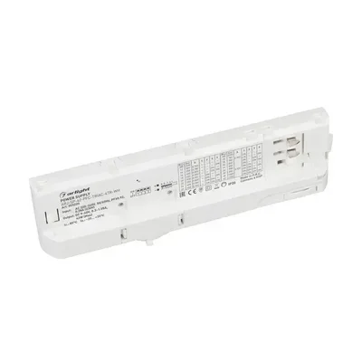 Блок питания для трековых систем ARJ-SP-42-PFC-TRIAC-4TR-WH (42W, 9-40V, 0.3-1.05A) (Arlight, IP20 Пластик, 5 лет) 055220
