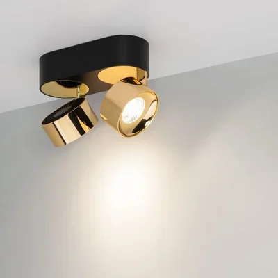 Светильник SP-PLURIO-SURFACE-RS179x78-18W Day4000 (BK-BRS, 36 deg, 230V) (Arlight, IP20 Металл, 3 года)