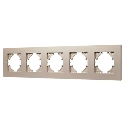 Рамка пластиковая FRM-PERIO-PL-5-GD (Arlight, -)