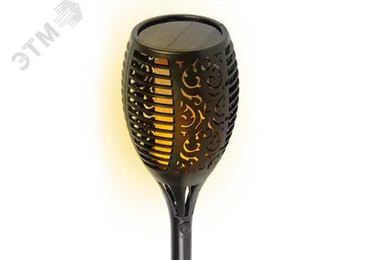 Светильник ландшафтный SLR-S06 с солнечной батареей устанавливается в грунт ФАZА