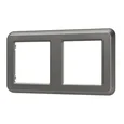 Рамка пластиковая FRM-VERSA-PL-2-GR (Arlight, -)