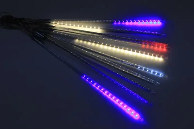 2021 Сосульки Трубки D12mm,10шт 0,5М Мульти (R/G/Y/B) LED-PLM-SNOW-540SMD-0.5*4.5M-10-12V-M не соед