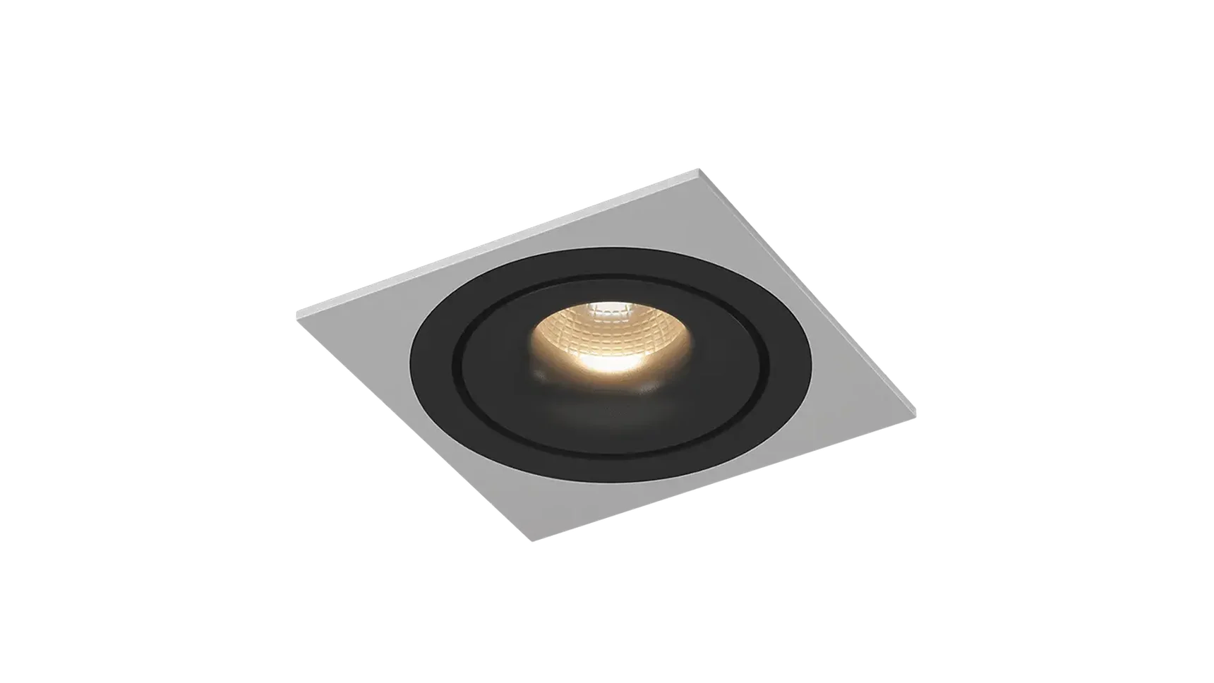 Рамка для серии COMBO 1 квадратная, белая, COMBO-1S1-WH