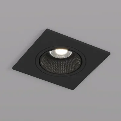 Точечный встраиваемый светильник Denkirs DK3071-BK