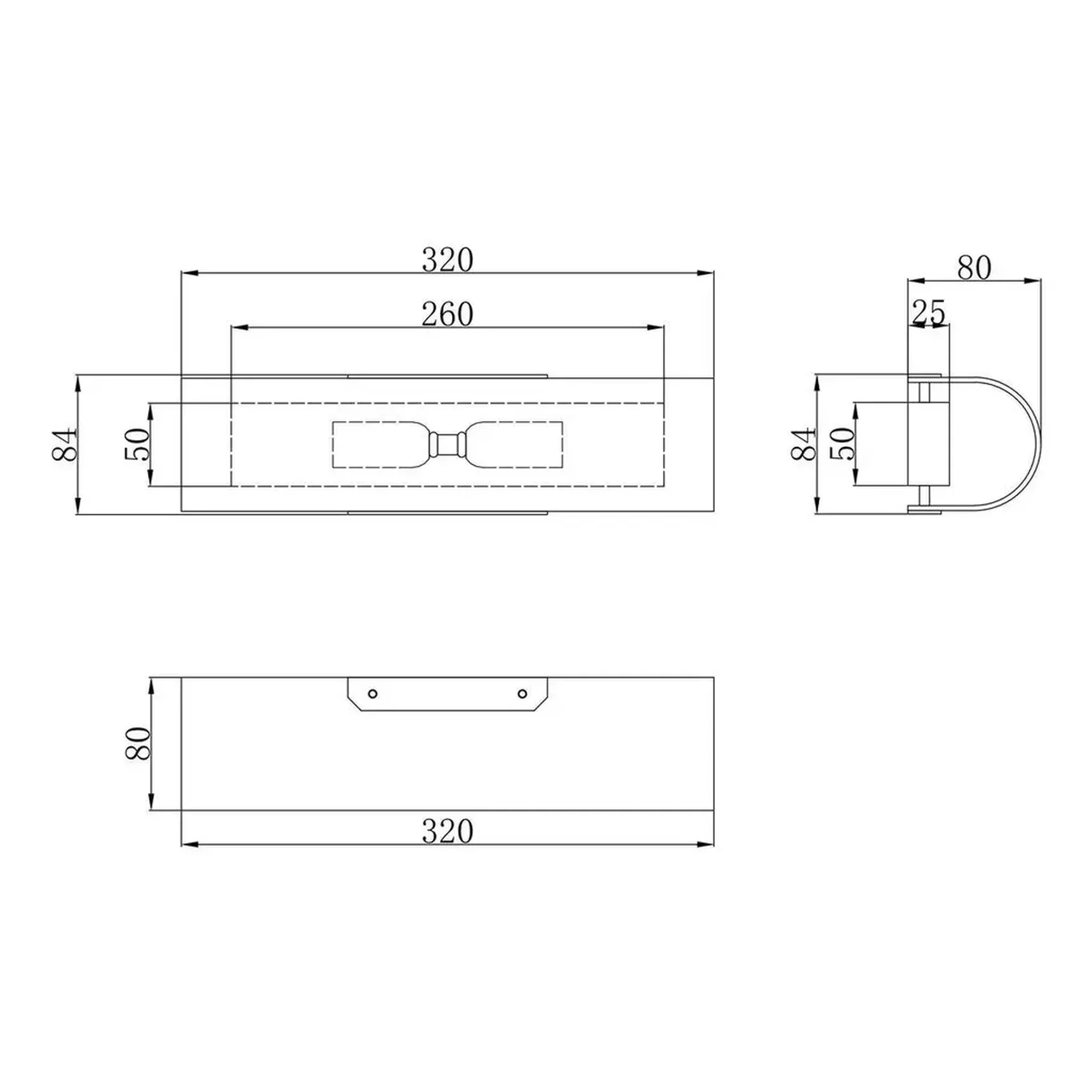 Настенный светильник (бра) Gioia E14х2 40Вт, P011WL-02G