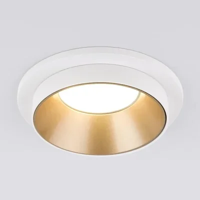 Встраиваемый светильник Elektrostandard 113 MR16 золото/белый 4690389169007