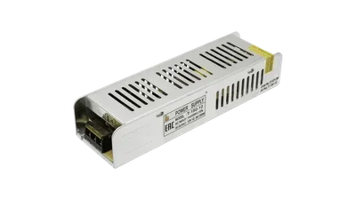 Блок питания для светодиодных лент компактный (узкий), 150 W, 12V, T-150-12