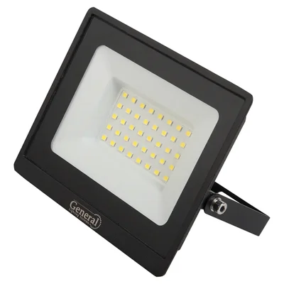 Прожектор светодиодный General GTAB-50BT-IP65-6500, 403378, 4500Лм, холодный белый