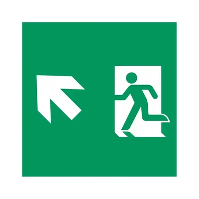Пиктограмма EMGP-MARK-MA-LUP (Человек, Вверх-Влево) (Arlight, Пластик) 059840