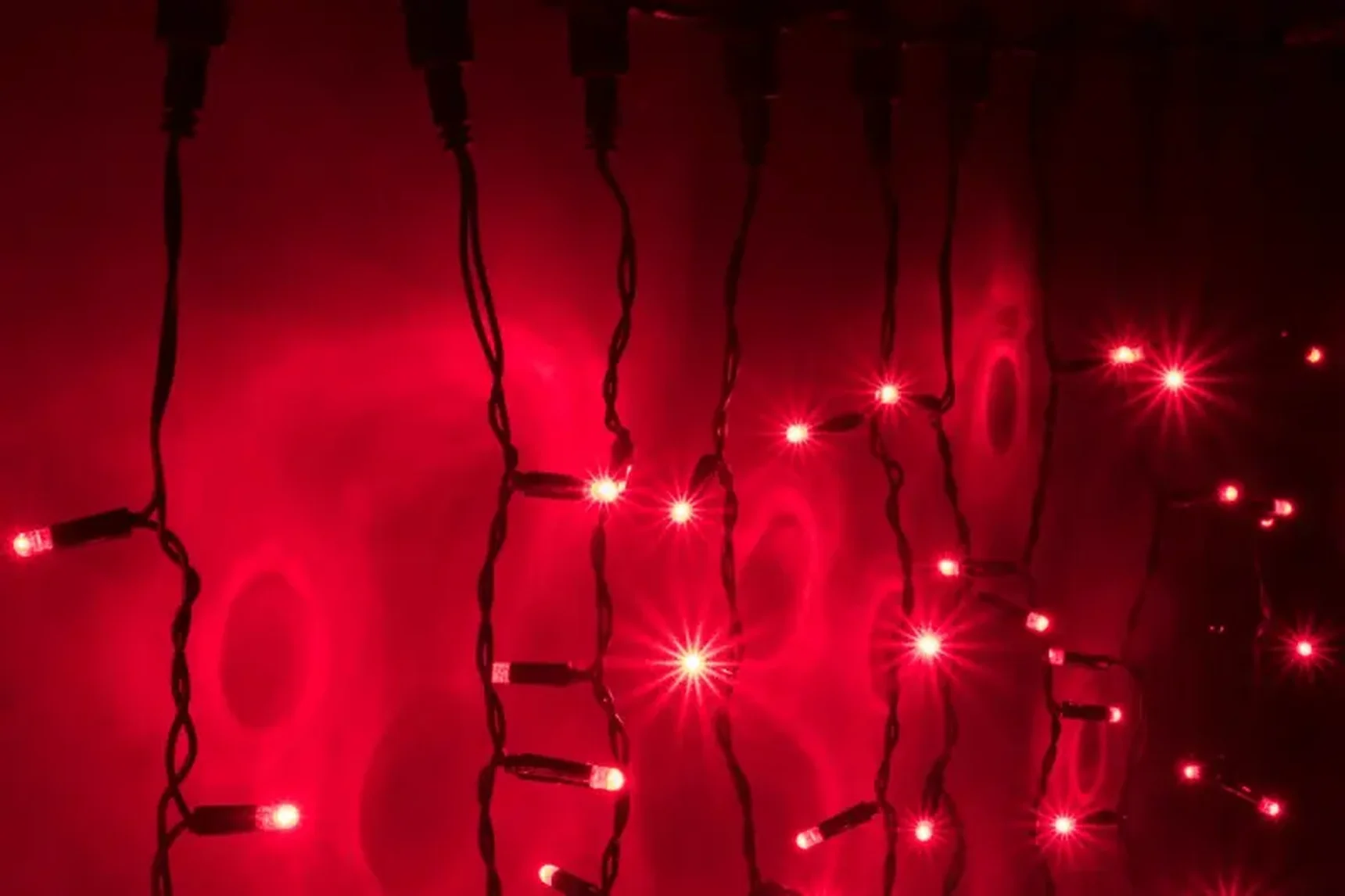 LED- PLS-3720-240V-2*3М-R/BL (красные светодиоды/черн пр)