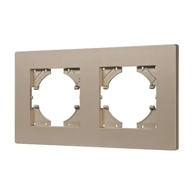 Рамка пластиковая FRM-PERIO-PL-2-GD (Arlight, -)