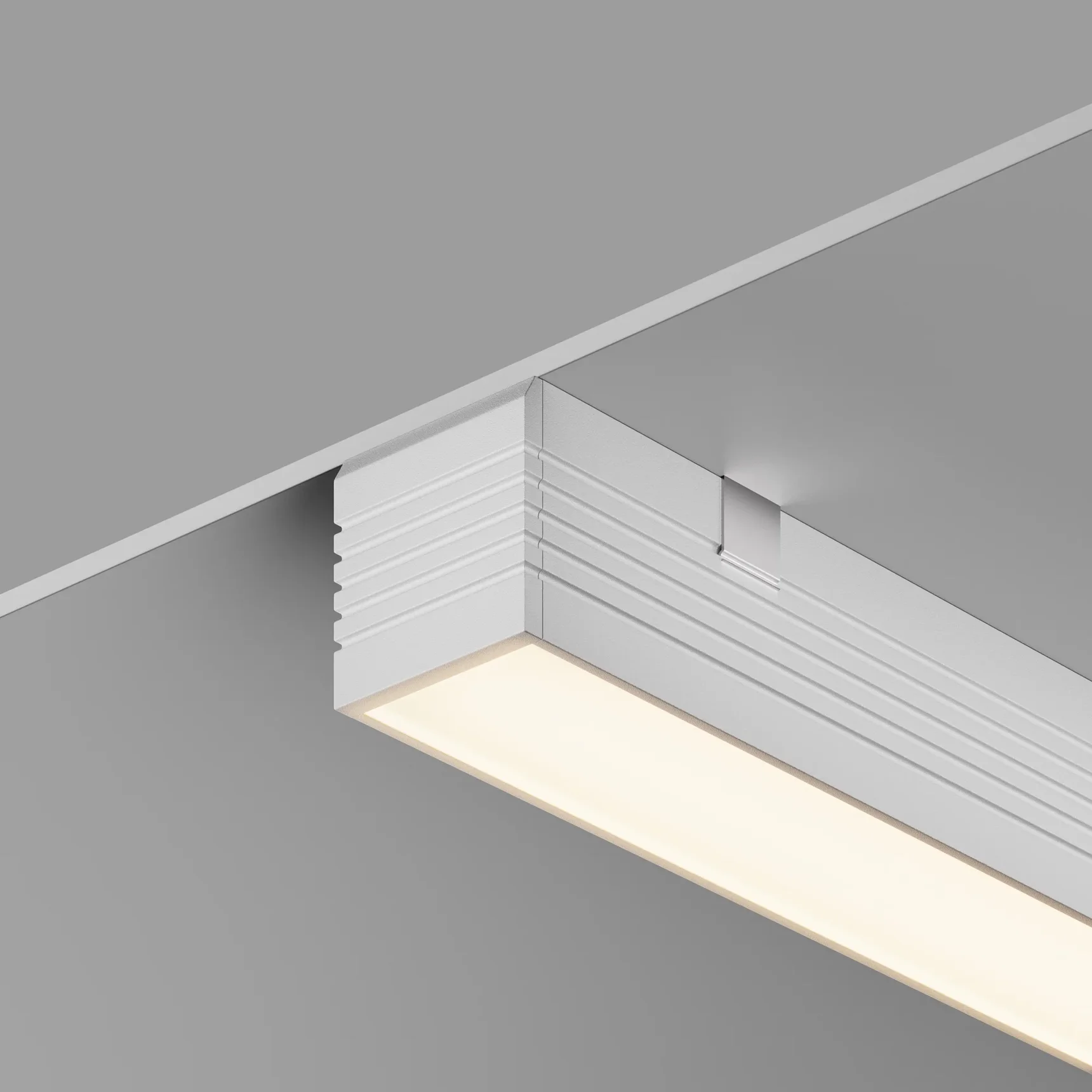 Алюминиевый профиль накладной 35x35 (Серебро, 2 м), ALM-3535AT-S-2M 631008