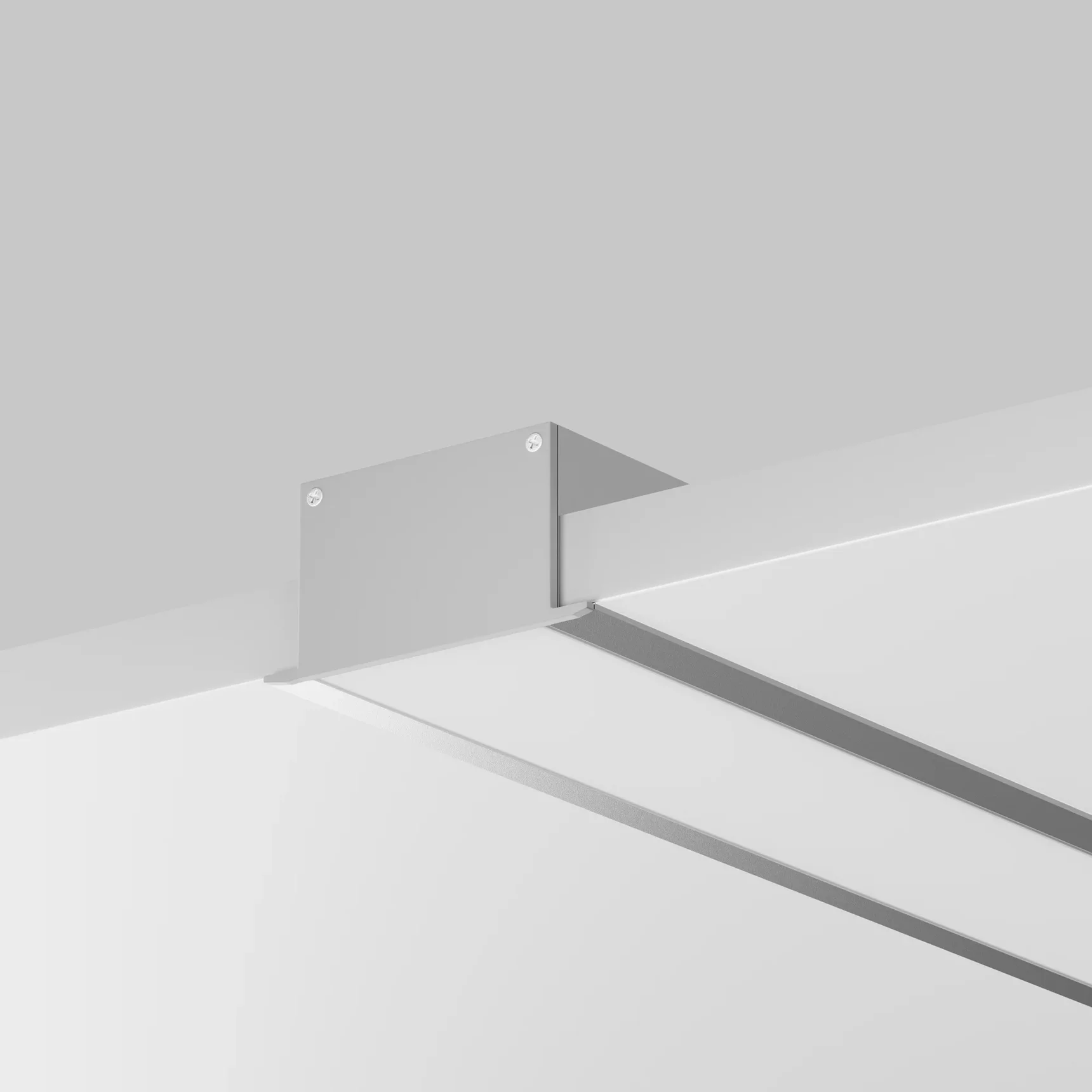 Алюминиевый профиль встраиваемый ALM-6332-S-2M