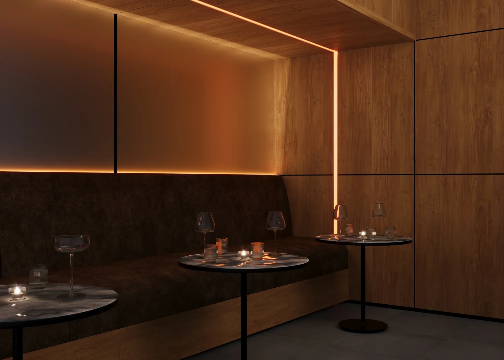 Алюминиевый профиль встраиваемый ALM-6332-S-2M