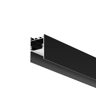 Алюминиевый профиль накладной-подвесной 35x51 (Черный, 2 м), ALM-3551-B-2M 633011