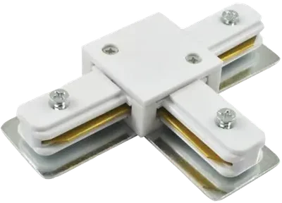 Коннектор для шинопровода Т- образный 1-фазный G-1-TTT-IP20 белый