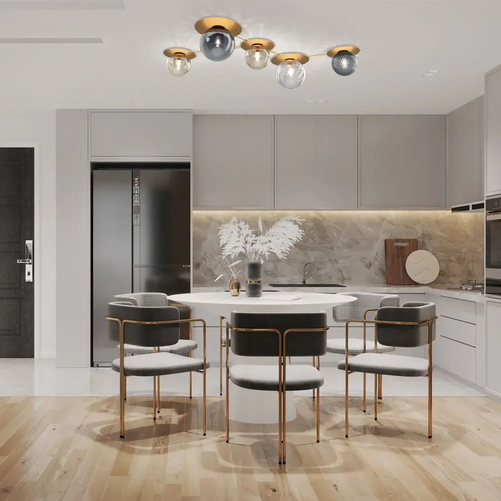 Потолочный светильник Star sky E14х5, MOD291CL-05BS1