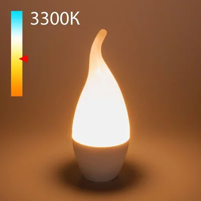 Лампа светодиодная Elektrostandard E14 6W 3300K матовая 4690389173011