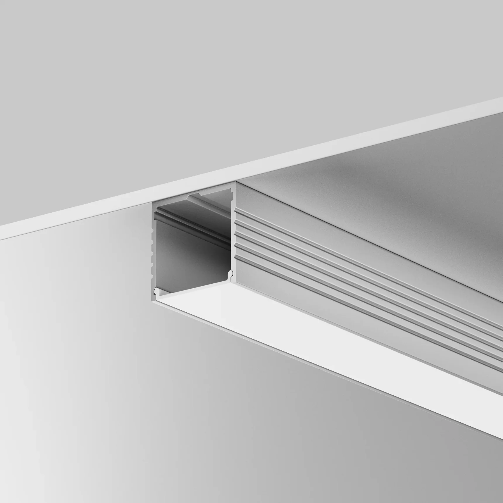 Рассеиватель для профиля 35×35 (Белый, 10 м), ALM-3535A-O-DF-10M 642031