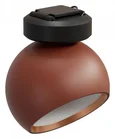 Трековый однофазный светодиодный светильник Сатори терракотовый d9,5 h18,8 Led 9W (4000K)