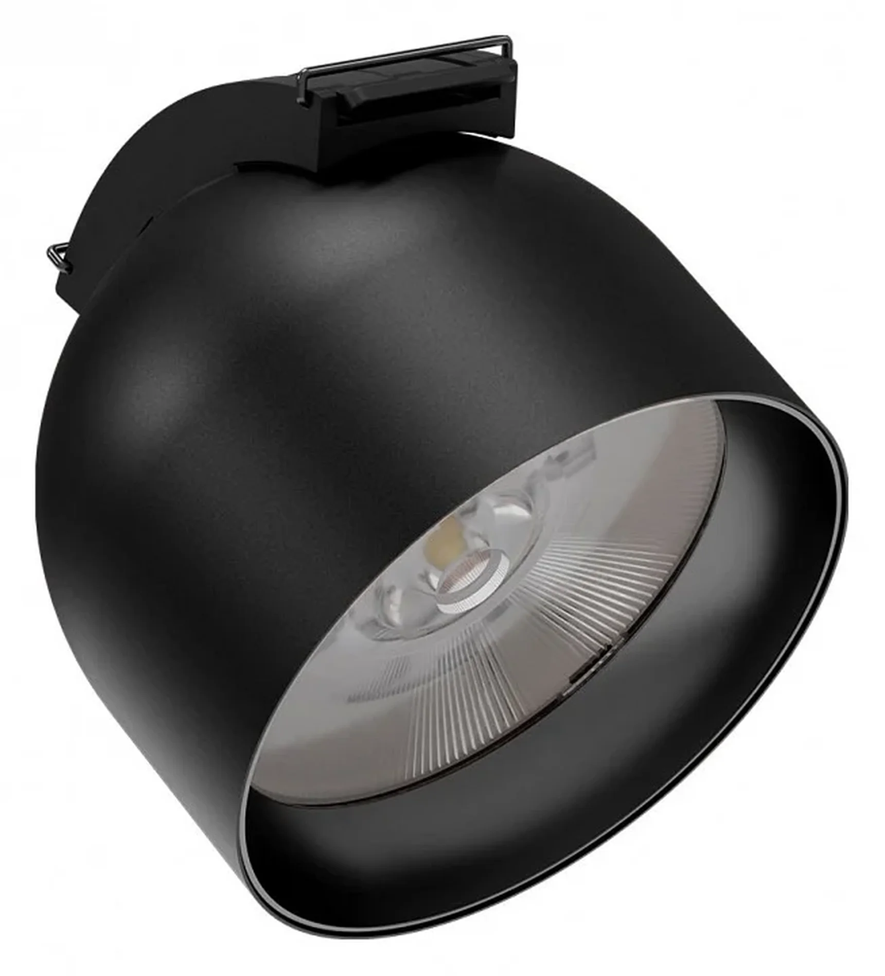 Трековый однофазный светодиодный светильник Сатори черный d10,1 h10,3 Led 9W (4000K)