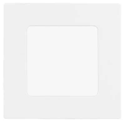 64596 Светодиодный встраиваемый светильник FUEVA 1 PRO, 2,8W(LED), 85X85, ET40, 360lm, 4000K, сталь/белый,