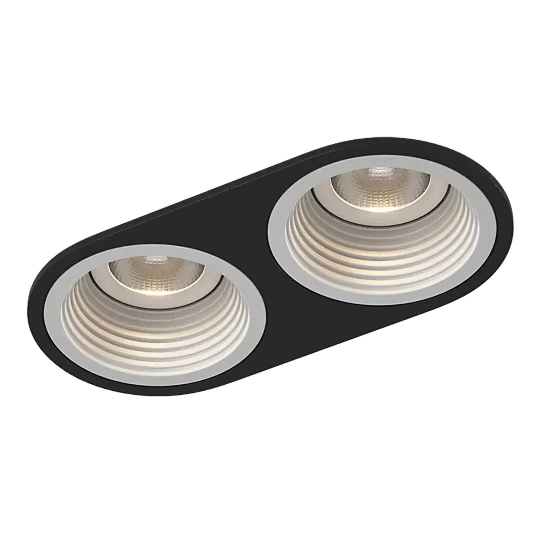 Корпус светильника потолочный встраиваемый, Черный, IP20, COMBO-42-BL