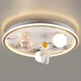 6507/88CL LEDIO LN23 белый, золотой Потолочный светильник LED 88W 5668Лм 3000-6000К 220V ATLAS