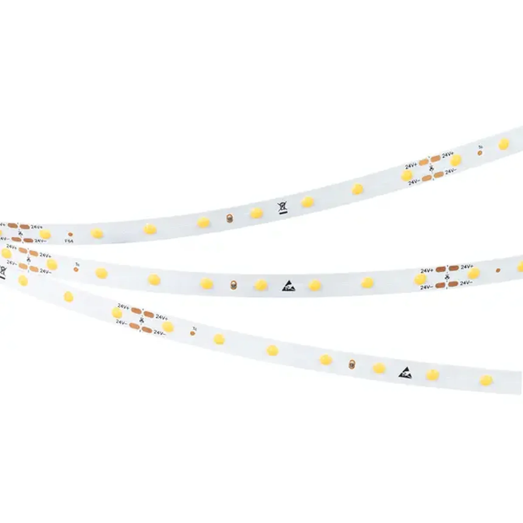 Лента DOT-X64-8mm 24V Warm3000 (5 W/m, IP20, 5m) (Arlight, Открытый)