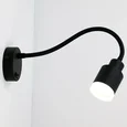 Бра на гибком основании GWL-GU10-M-IP20 Черный Сказка