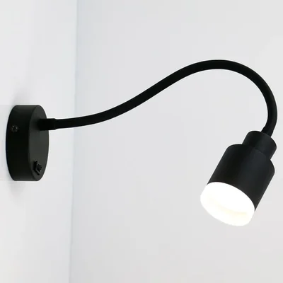 Бра на гибком основании GWL-GU10-M-IP20 Черный Сказка