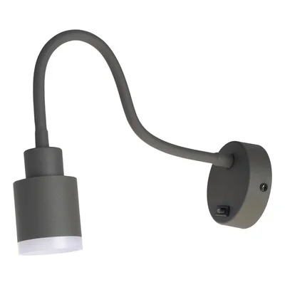 Бра на гибком основании GWL-GU10-M-IP20 Графит Сказка