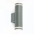 Фасадный светильник GWL-2MR16-GU10-R-IP65 Графит Шпиль