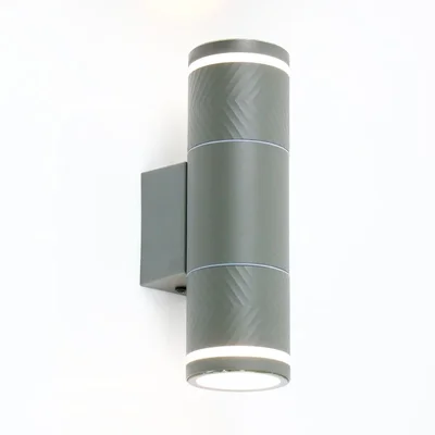 Фасадный светильник GWL-2MR16-GU10-R-IP65 Графит Шпиль