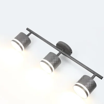 Спот на основании GWL-3GX53-M-IP20 Тройной Бетон Кирпич