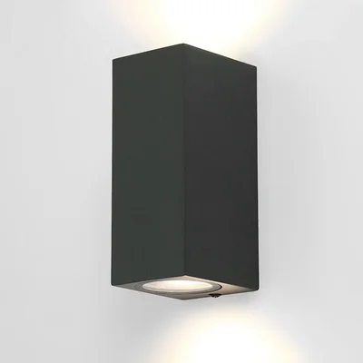 Фасадный светильник General GWL-2MR16-GU10-S-IP65 Графит