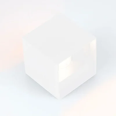 Фасадный светильник General GWL-G9-5-SQUARE-IP65 Белый Квадратный Лайтвэйв