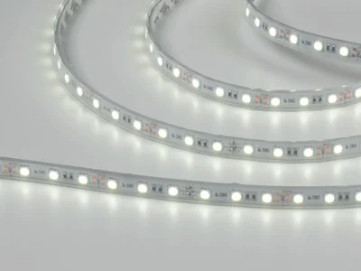 Светодиодная лента 5050, 60 LED/м, 14,4 Вт/м, 12В , IP66, Цвет: Холодный белый, SWG560-12-14.4-W-66-M