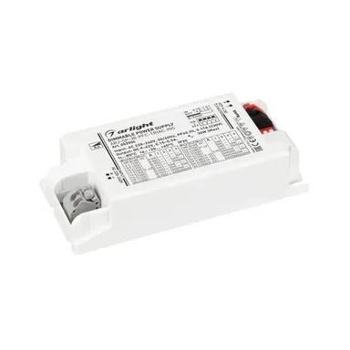 Блок питания ARJ-SP-30-PFC-TRIAC-INS (30W, 9-42V, 0.15-0.9A) (Arlight, IP20 Пластик, 5 лет) 053904