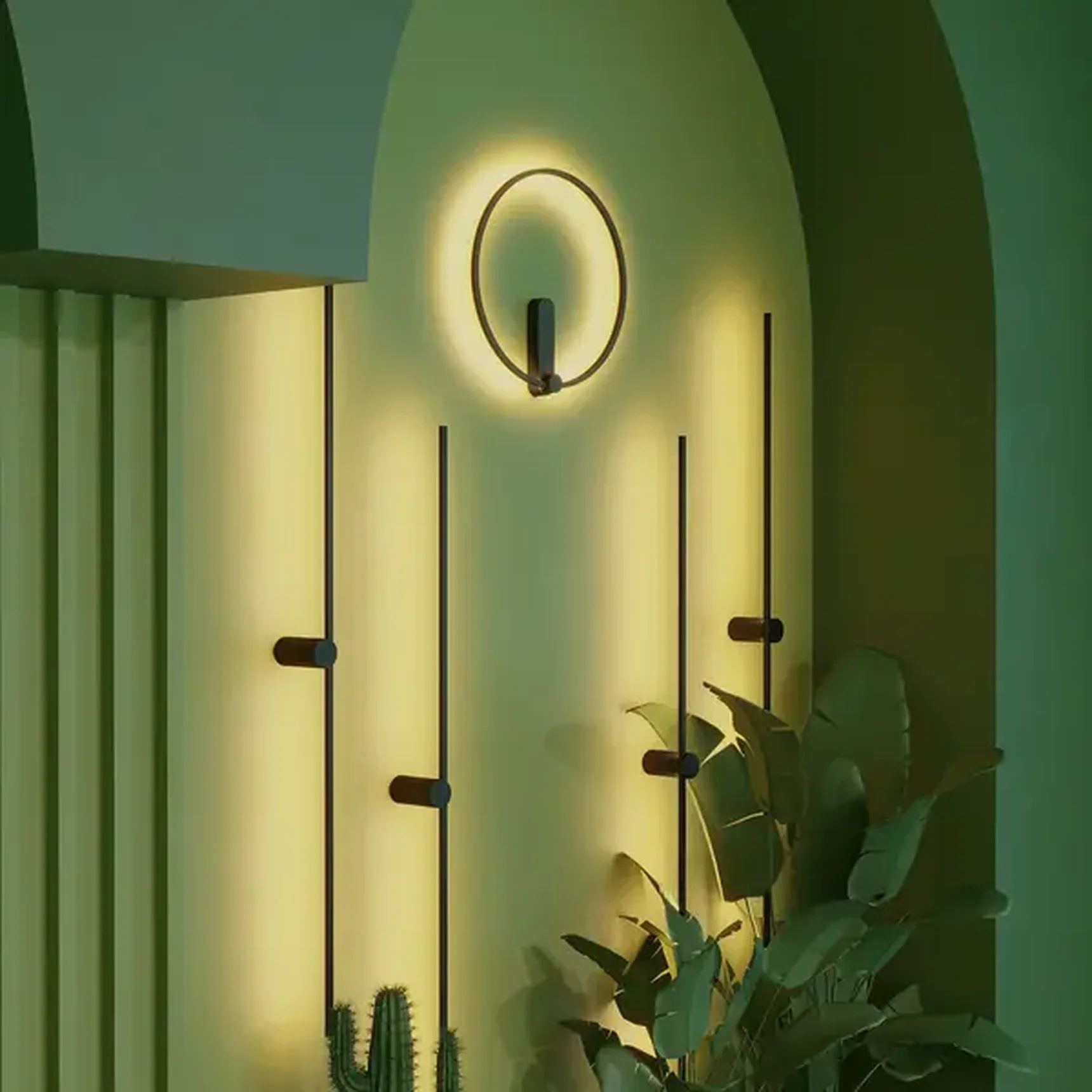 Светильник SP-VINCI-M-S1200x55-12W Day4000 (BK, 110 deg, 230V) (Arlight, IP20 Металл, 3 года)