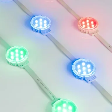 Модуль управляемый SPI-F7-D50 24V RGB-RAM-Auto (1.25W, IP68, 120 deg) (Arlight, Пластик, 3 года)